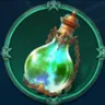Fire Portals green potion symbol